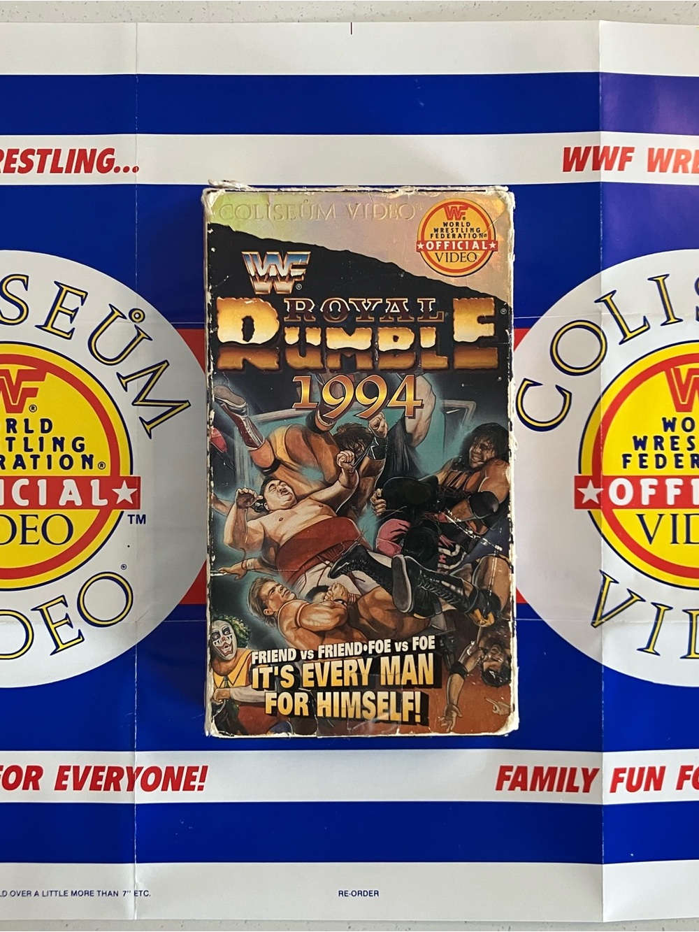 WWF Royal Rumble 1994 VHS